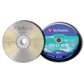 DVD-RW Verbatim 4,7 GB 4x, cake 10 ks,